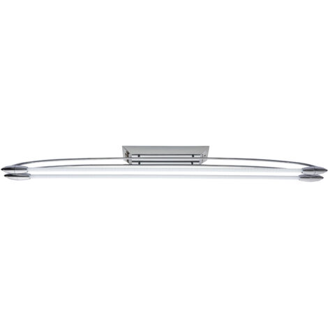 Plafoniera lineare doppia cromata 2xT5 LED 16W Endon