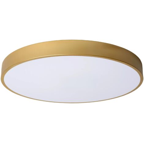 Plafoniera Lucide UNAR Ø50 LED 36W dimmerabile oro