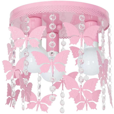 Plafoniera Milagro Angelica MLP1165 3xE27 rosa 30cm