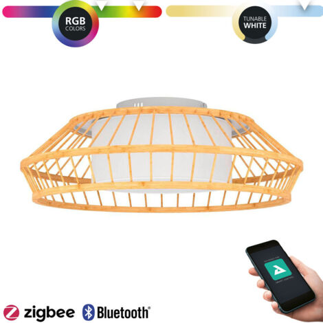 Plafoniera Minimal Yuku-Z Acciaio Bianco Luce Led Integrato 22W