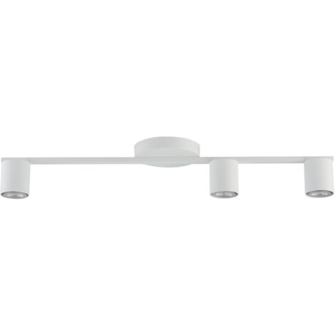 Plafoniera moderna bianca Sky 3 faretti GU10 Sigma