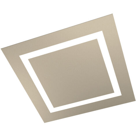 Plafoniera Moderna Carpet Metallo Sabbia 4 Luci 2G11 0Cm
