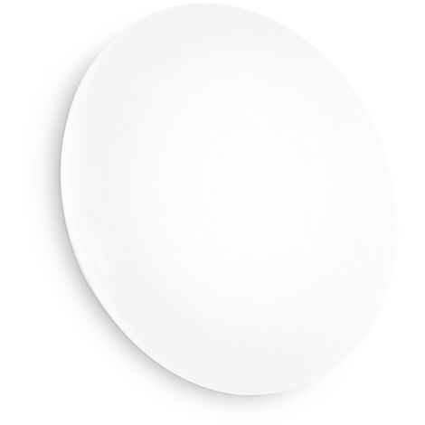 Plafoniera Moderna Clara Metallo Bianco Led 16W 4000K Luce Naturale
