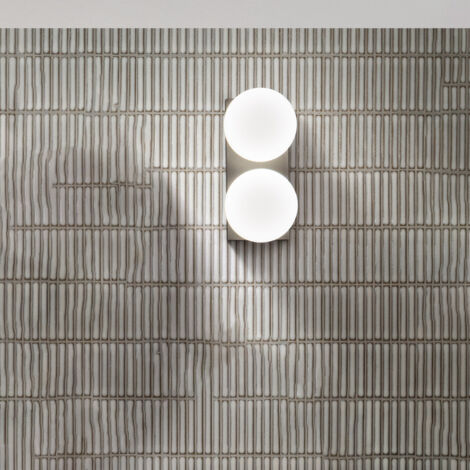 Plafoniera Moderna Dot Metallo Grigio Titanio Led 16W Ip40
