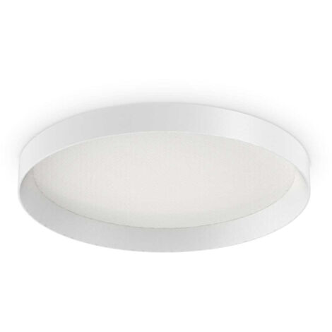 Plafoniera Moderna Fly Alluminio-Materie Plastiche Bianco Led 18W 3000K