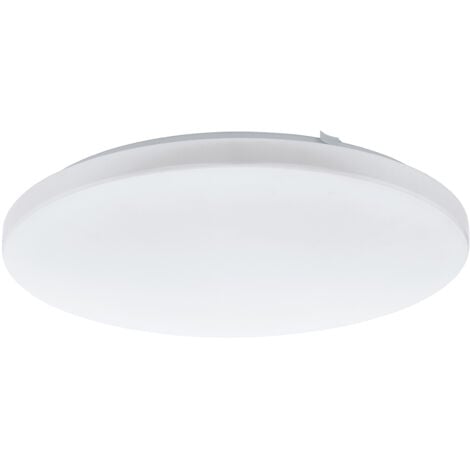 Plafoniera Moderna Frania Acciaio Bianco 6 Luci Led 5,5W