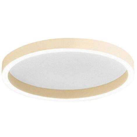 Plafoniera moderna gea luce aela pm faepbe2 led beige alluminio metacrilato