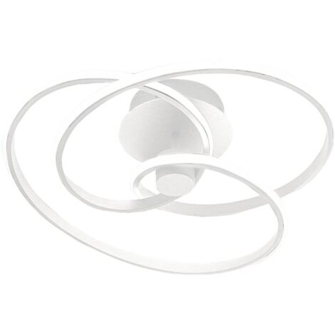 Plafoniera moderna gea luce diva pp b led alluminio silicone lampada soffitto