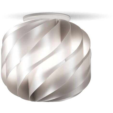 Plafoniera Moderna Globe Polilux ® Argento 1 Luce E27