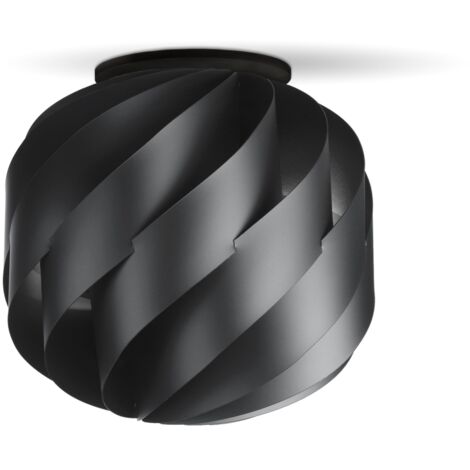 Plafoniera Moderna Globe Polilux ® Nero 1 Luce E27