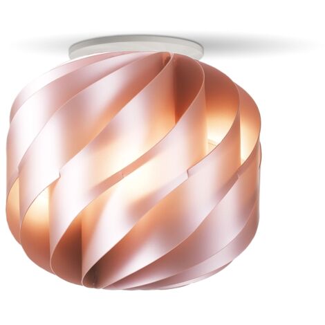 Plafoniera Moderna Globe Polilux ® Pink Metal 1 Luce E27