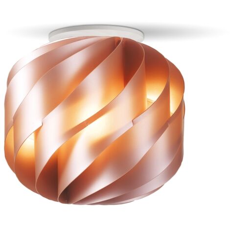 Plafoniera Moderna Globe Polilux ® Rame 1 Luce E27 D40Cm