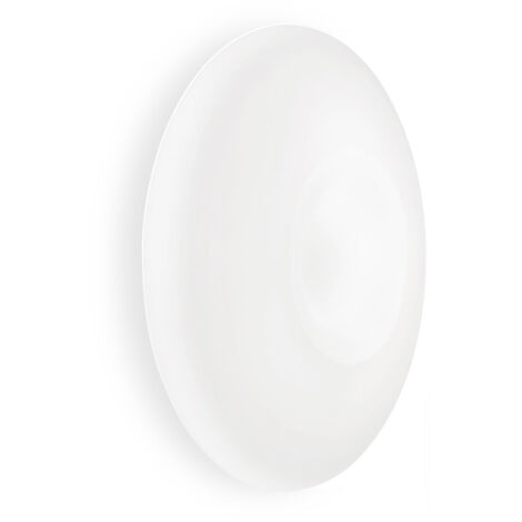 Plafoniera Moderna Glory Vetro Bianco 5 Luci E27 D60Cm