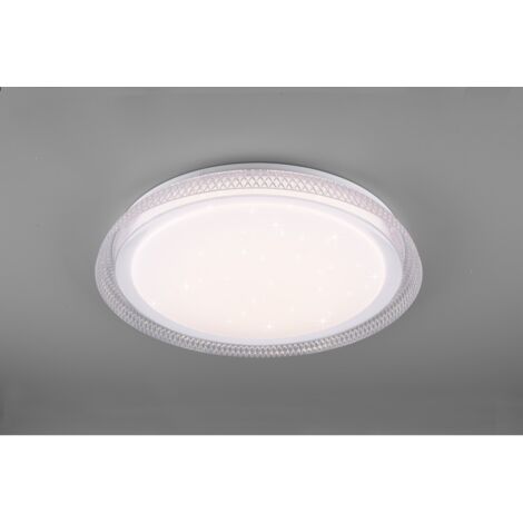 Plafoniera Moderna Led 24W Dimmerabile Heracles Bianco Ø50 cm Trio Lighting