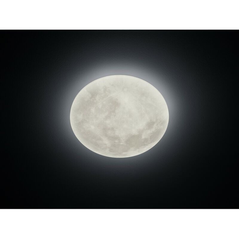 Image of Iperbriko - Plafoniera Moderna Led Fasi Lunari Lunar Ø40 cm