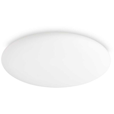 Plafoniera Moderna Level Metallo Bianco Led 22,5W 3000K Luce Calda