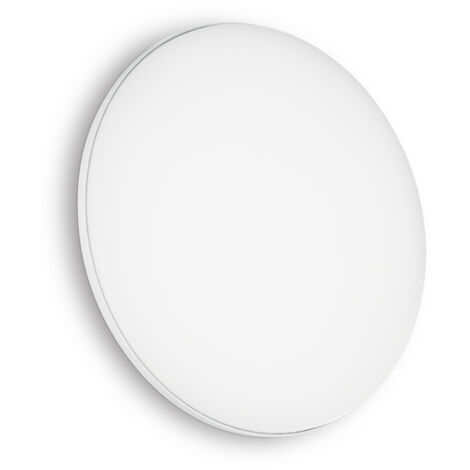 Plafoniera Moderna Mib Alluminio-Materie Plastiche Bianco Led 19W 4000K