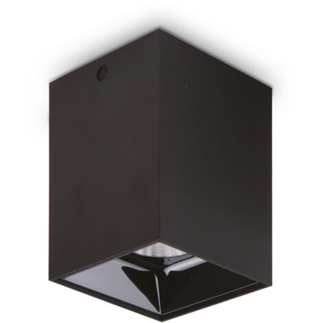 Plafoniera Moderna Nitro Alluminio Nero Led Integrato 25W 3000K Ip20