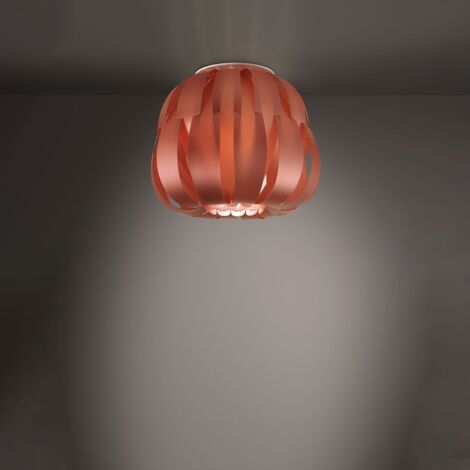 Plafoniera Moderna Queen Polilux ® Rame 1 Luce E27 D42Cm