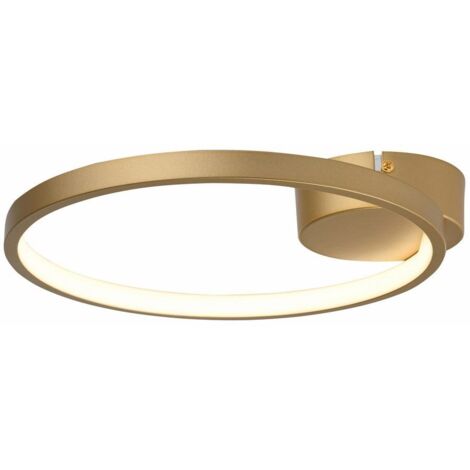 Plafoniera moderna Ragi-Ring oro LED 8W 4000K Reality