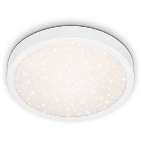 Plafoniera Moderna Runa Metallo Bianco Led Integrato 18W 4000K