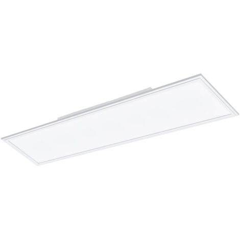 Plafoniera Moderna Salobrena 1 Alluminio Bianco Led Integrato 33W