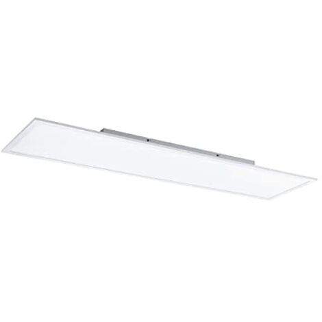 Plafoniera Moderna Salobrena-B Alluminio Bianco Luce Led Integrato 32,5W
