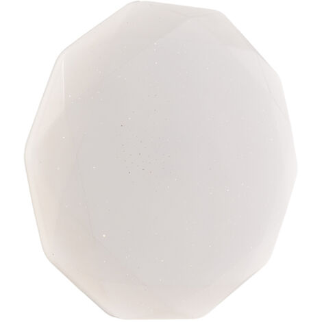 Plafoniera Moderna Sendy-T Led Cct Effetto Cielo Diam 30 Con Telecomando