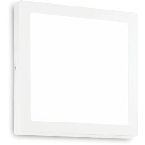 Plafoniera Moderna Universal Acciaio Bianco Led Integrato 36W 4000K Ip20