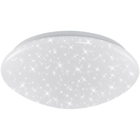 Plafoniera Moderna Vipe Plastica Bianco Led Integrato 12W 4000K