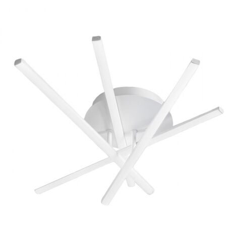 Plafoniera moderno gea luce tullia p4 40w led 4000°k alluminio lampada soffitto parete