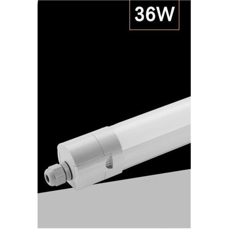Plafoniera Neon Esterno A Led 36 W 120 Cm Impermeabile Ip65 Luce Fredda Yl20-36w