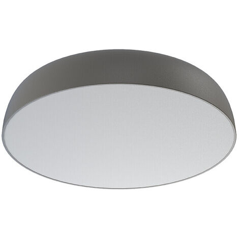 Plafoniera Nowodvorski Satellite tonda grigio scuro 78cm 10xE27