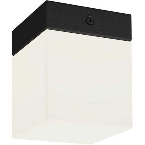 Plafoniera Nowodvorski SIS bianco/nero vetro G9 IP44