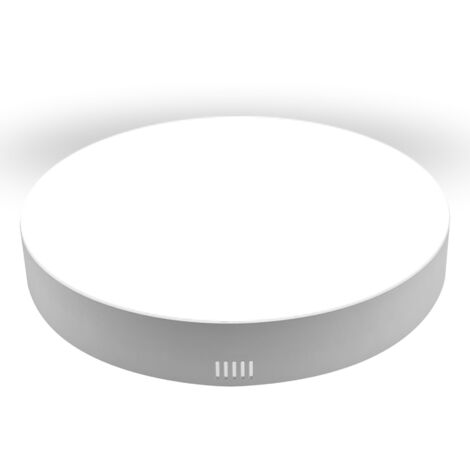 Plafoniera Pannello Led CCT Rotondo D160X38mm 18W 2300LM Montaggio a Plafone