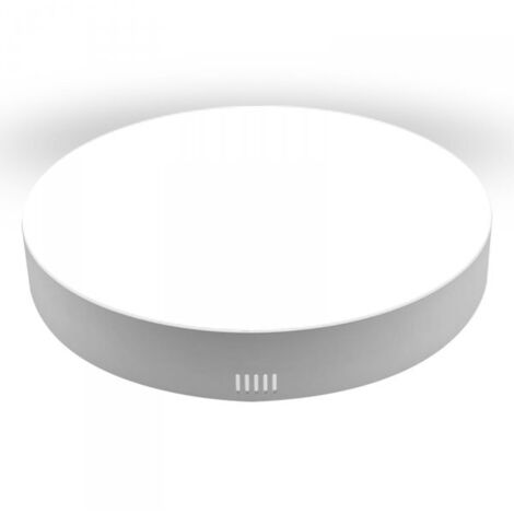 Plafoniera Pannello Led CCT Rotondo D210X38mm 24W 3400LM Montaggio a Plafone