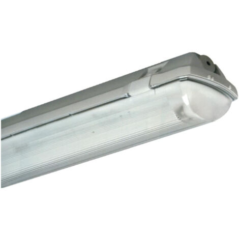 PLAFONIERA PERLA118 LED  PER ESTERNI 1 TUBO T8  220/240V, DIMENSIONI