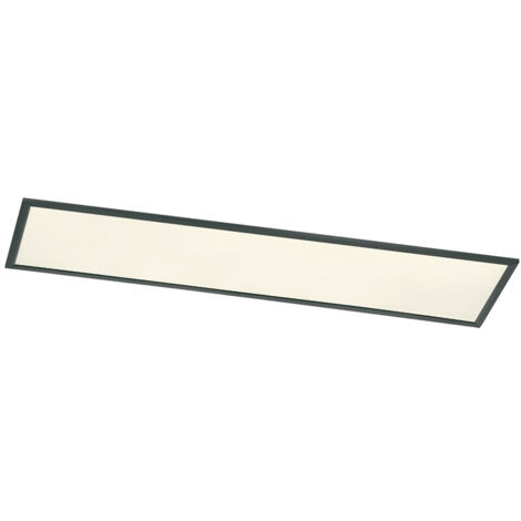 Plafoniera PHOENIX LED rettangolare nera 674011232