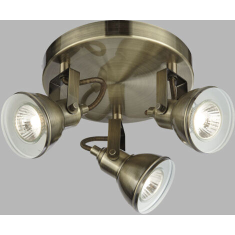 Plafoniera plafoniera ottone antico faretti corridoio camera da letto soggiorno illuminazione