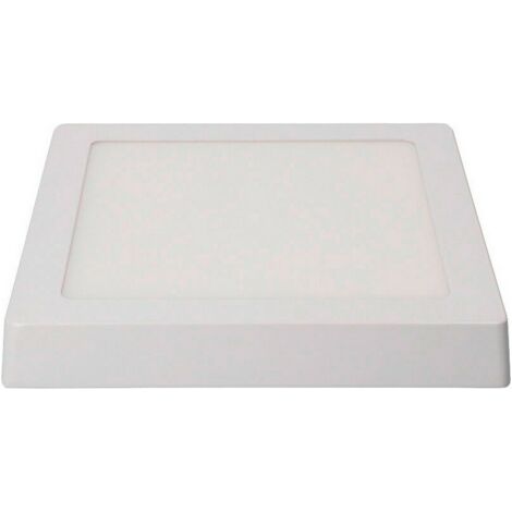 Plafoniera quadrata a LED EDM - 23cm - 20W - 1500lm - 6400K - Bianco - 31595
