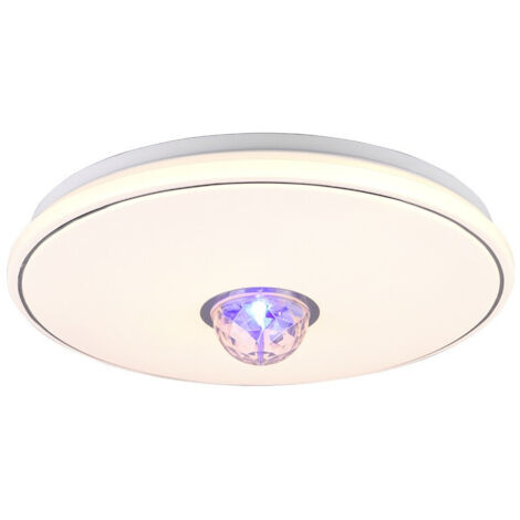 Plafoniera RAVE LED rotonda D.38cm effetto cielo stellato  R65061100