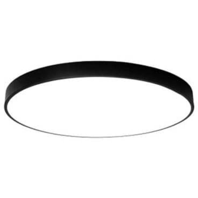 Plafoniera rotonda 40 x 6 cm - Bordo in metallo