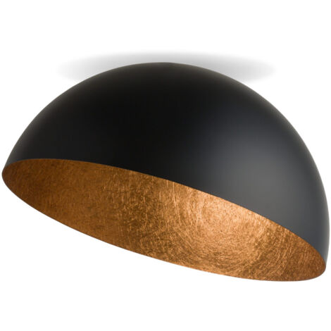 Plafoniera Sfera nera rame 90cm E27 Sigma Lighting