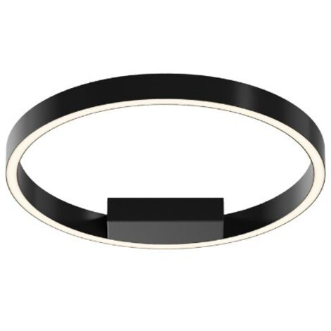 Plafoniera soffitto RIM ring LED 24W nero/bianco Maytoni