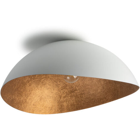 Plafoniera Solaris bianco-rame 89cm E27 Sigma Lighting