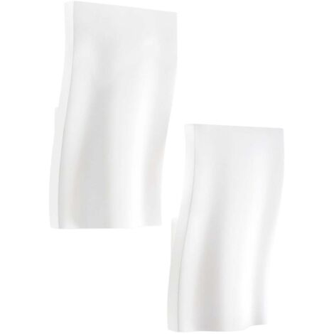 Plafoniera SPACE quadrata in gesso verniciabile con ghiera orientabile