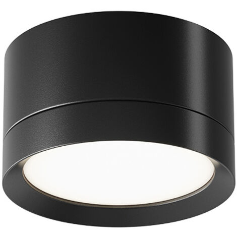 Plafoniera spot da soffitto nera Maytoni HOOP GX53
