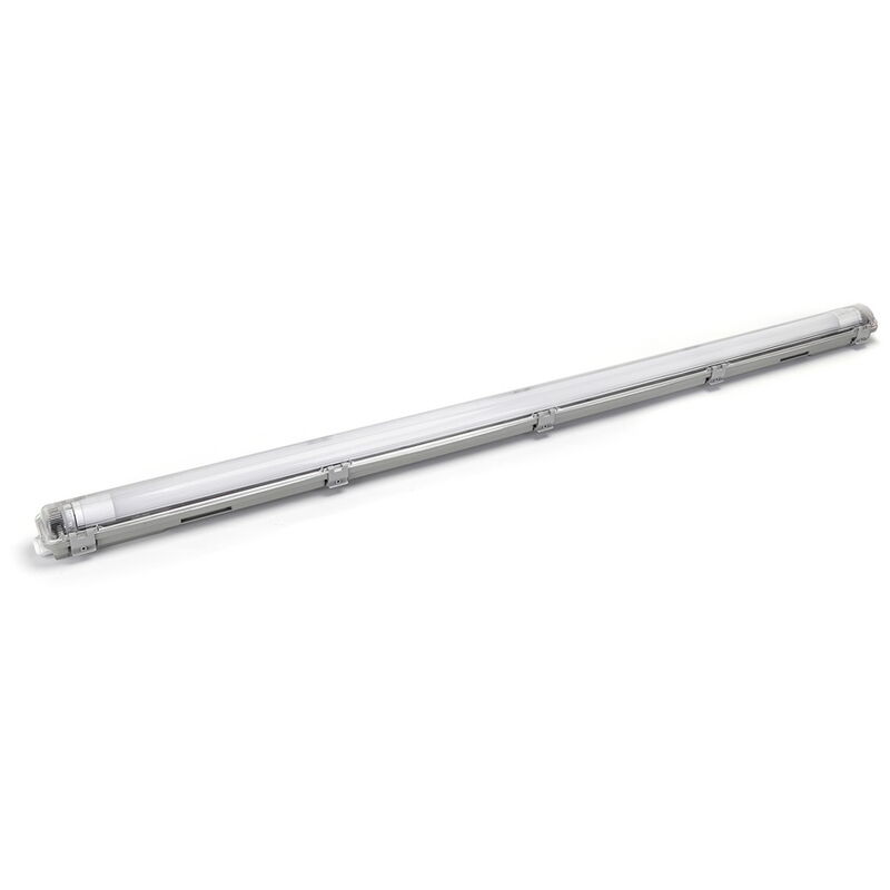 Plafoniera stagna a 1 posto con Tubo Led G13 T8