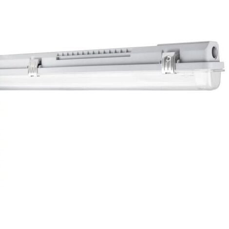 Plafoniera stagna dp housing 1500 p 1x lampada led t8 ip65 policarbonato 1500 mm ledvance dp1500hous1xg4