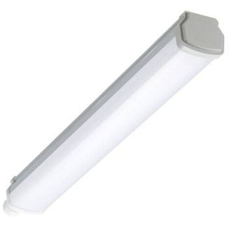 Plafoniera Stagna LED 150 cm 46W IP66 Ledinaire WT060C   Bianco Naturale  4000K